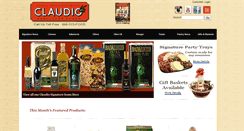 Desktop Screenshot of claudiofood.com